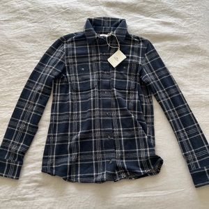 Faherty Legend Sweat Shirt in Dakota Plaid, size XS. New with tags.